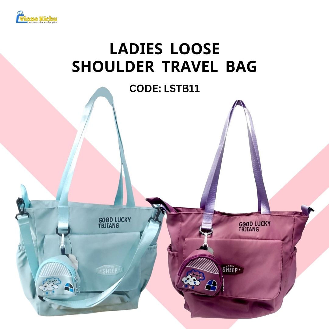 LADIES LOOSE  SHOULDER TRAVEL BAG 11
